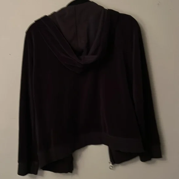 NY&Co black velour track suit - Picture 2 of 7